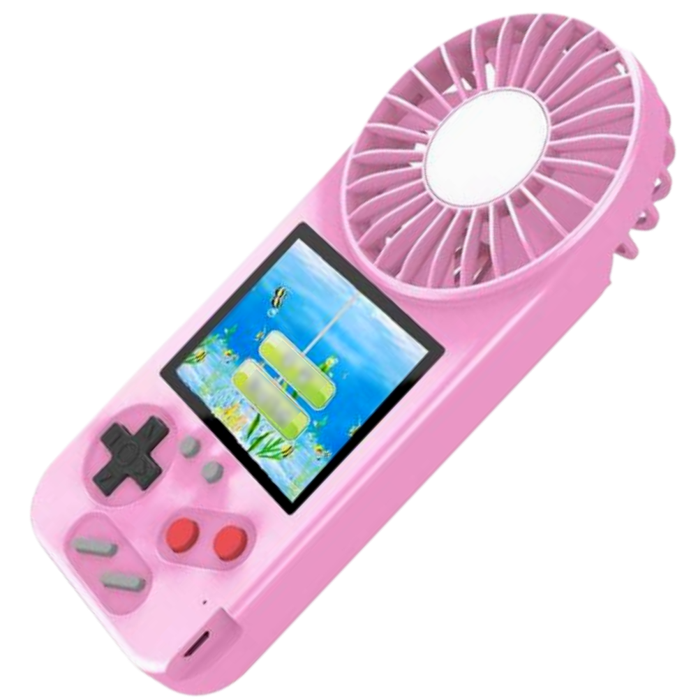 Multi-Game Hand-Held Console with Fan