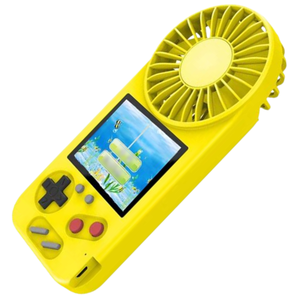 Multi-Game Hand-Held Console with Fan