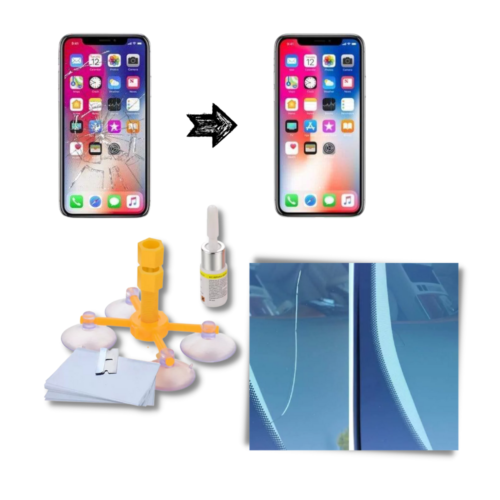 Windshield Glass Repair Kit