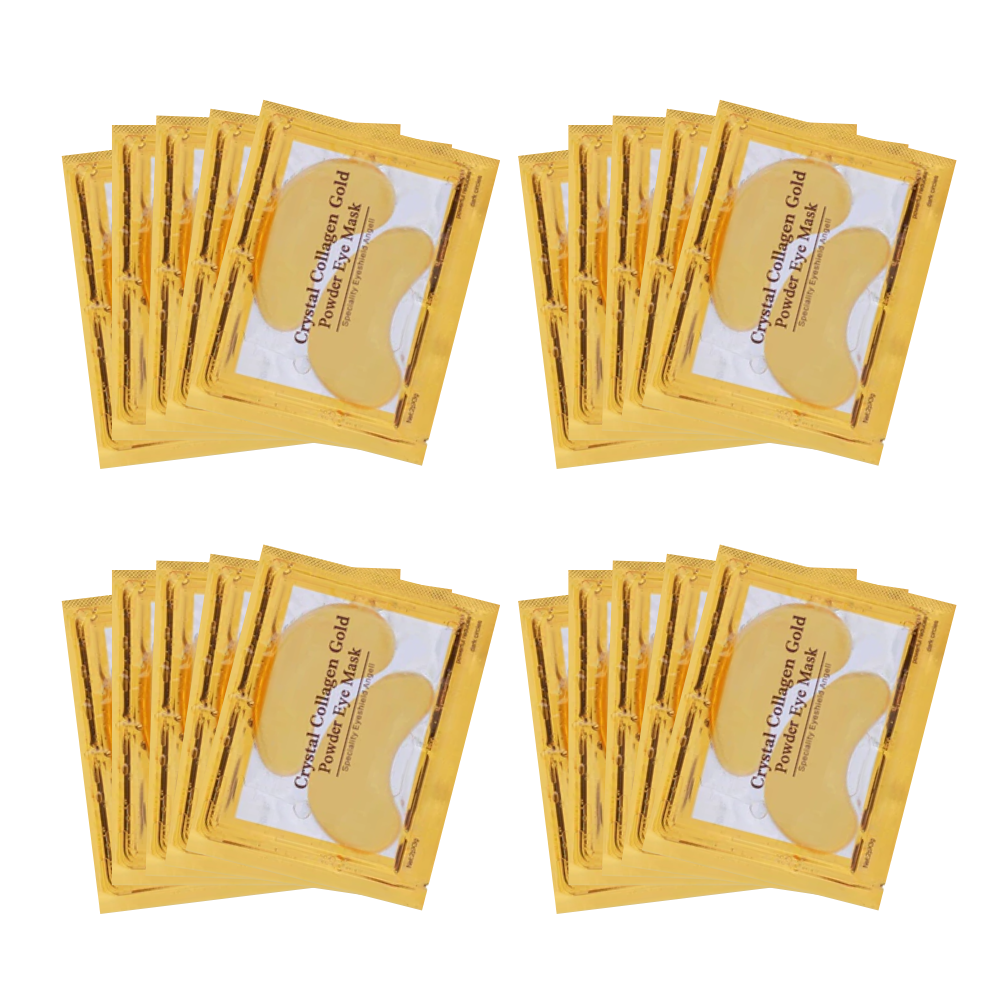 24K Gold Collagen Eye Mask (20 pairs)