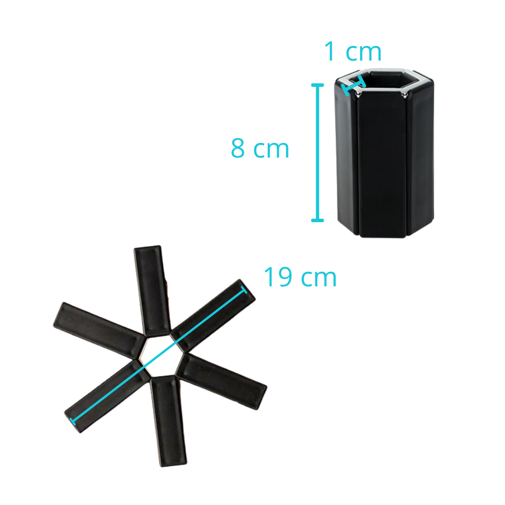 Foldable Hexagonal Potholder