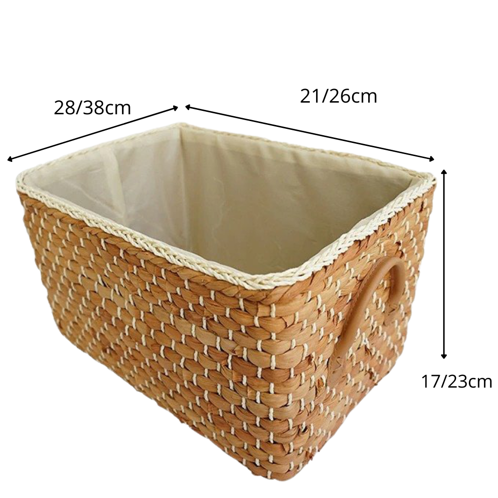 Hand Woven Wicker Basket