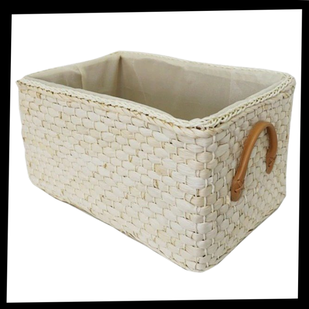 Hand Woven Wicker Basket