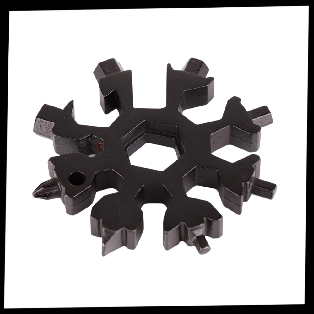 18-in-1 Stainless Steel Snowflake Multi-Tool