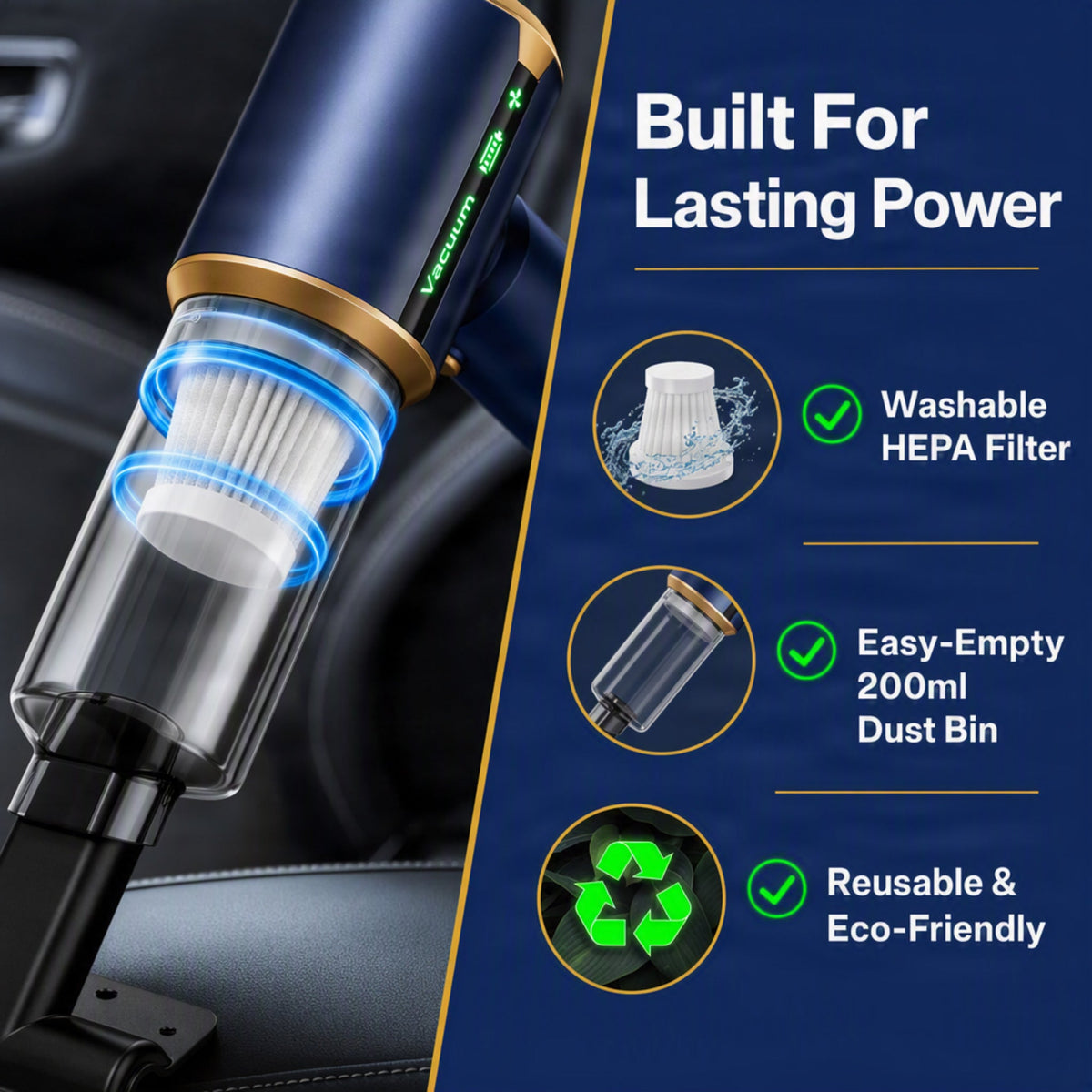 Neatly Compact Cordless Vacuum - Ozerty