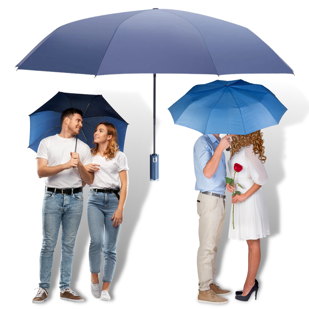 Windproof LED Sun & Rain Umbrella