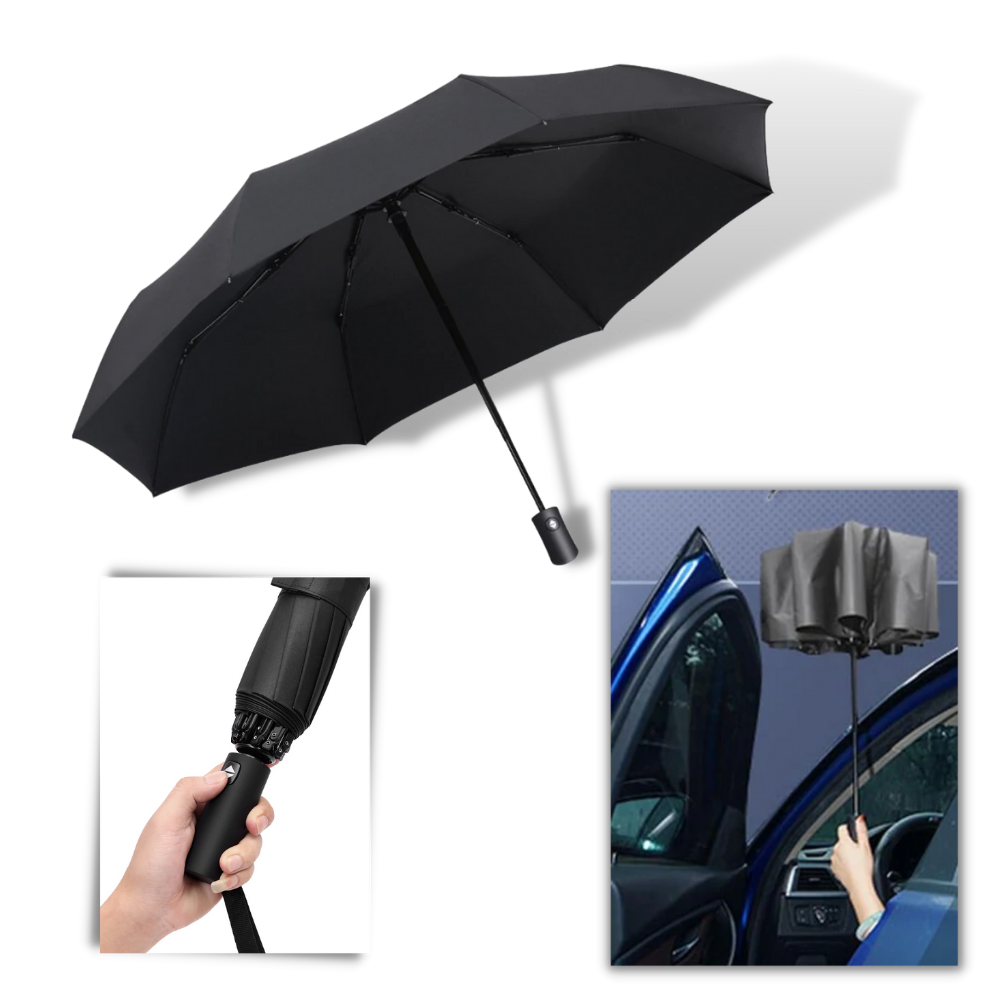 Windproof LED Sun & Rain Umbrella