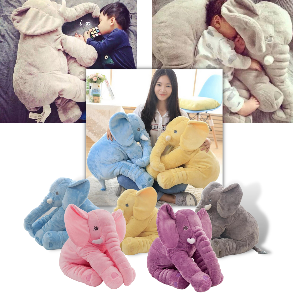 Large Baby Elephant Plushie pillow