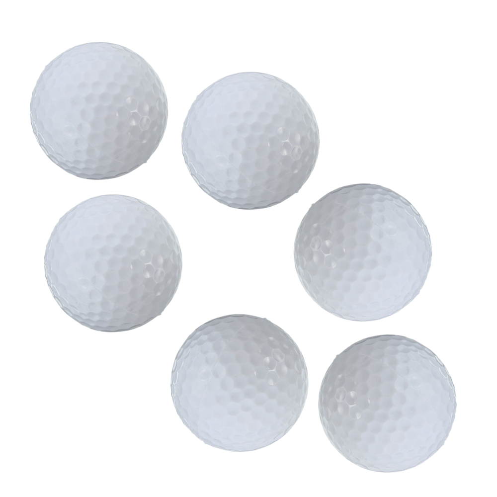 Pack of 6 LED Glowing Golf Balls