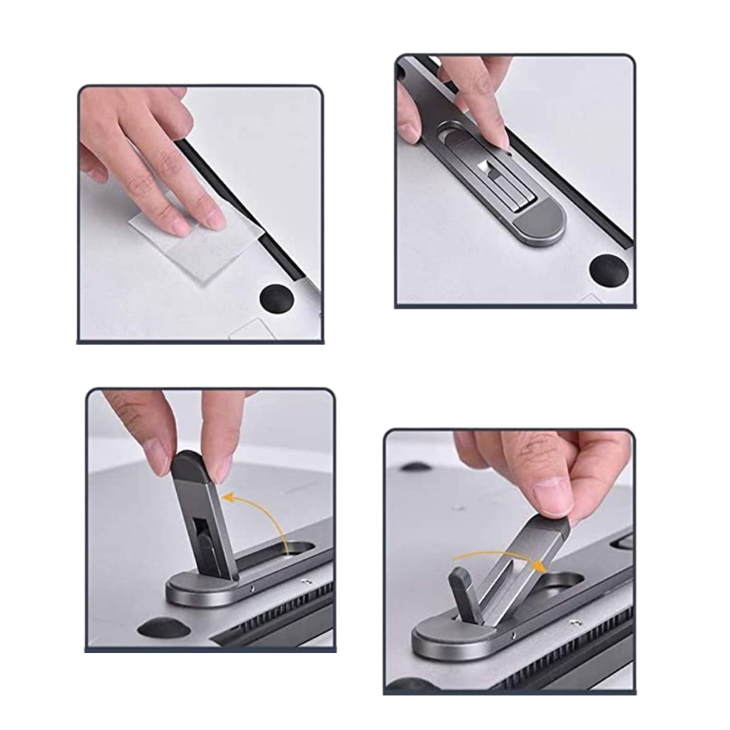 Lightweight Invisible Aluminium Laptop Holder