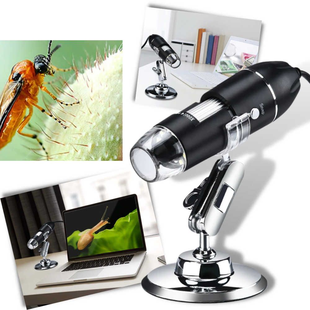 USB Digital Microscope with LED -