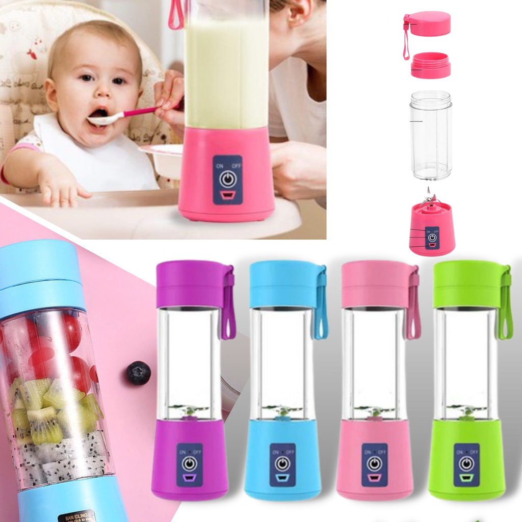 Mini Portable Juice Blender Bottle -