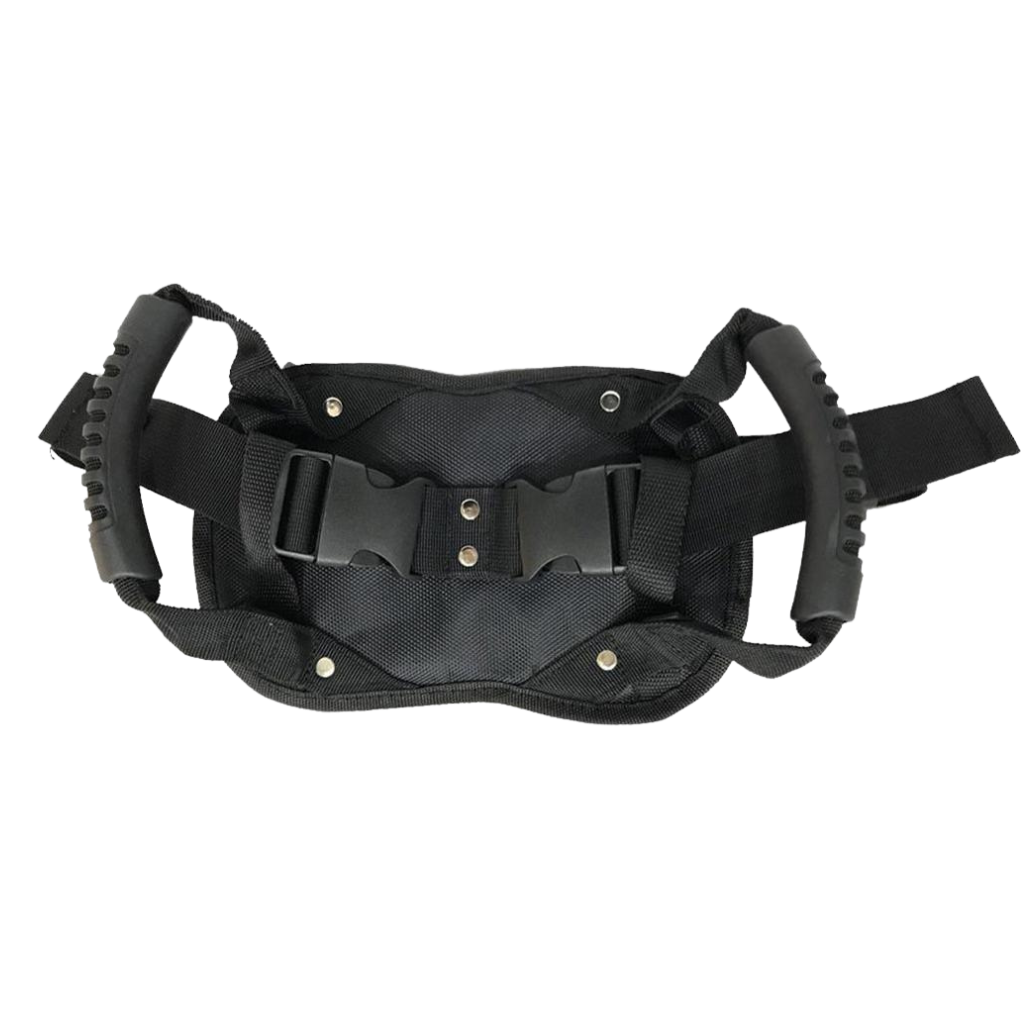 Moto driver belt for a passenger holding