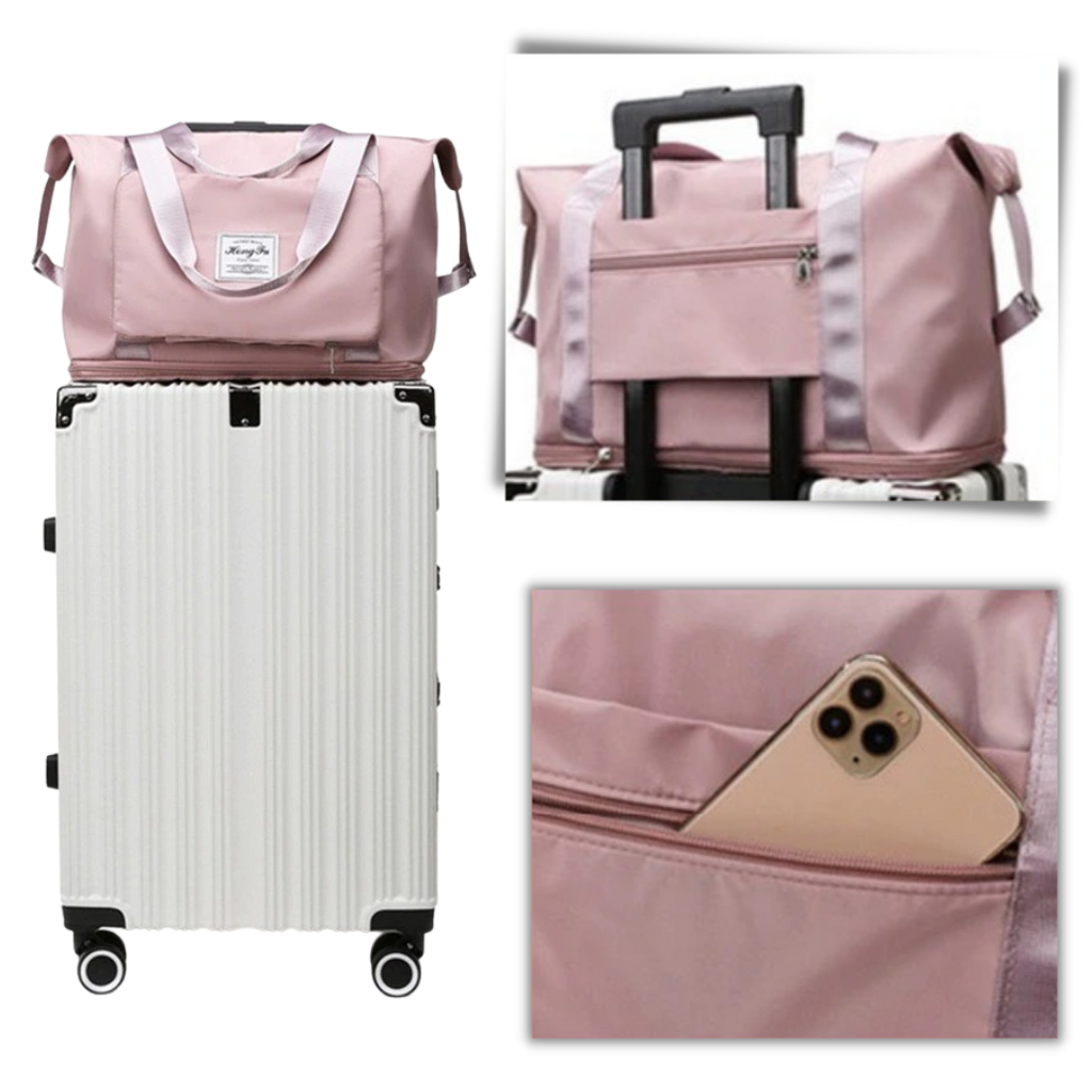 Multi use expandable and foldable travel bag