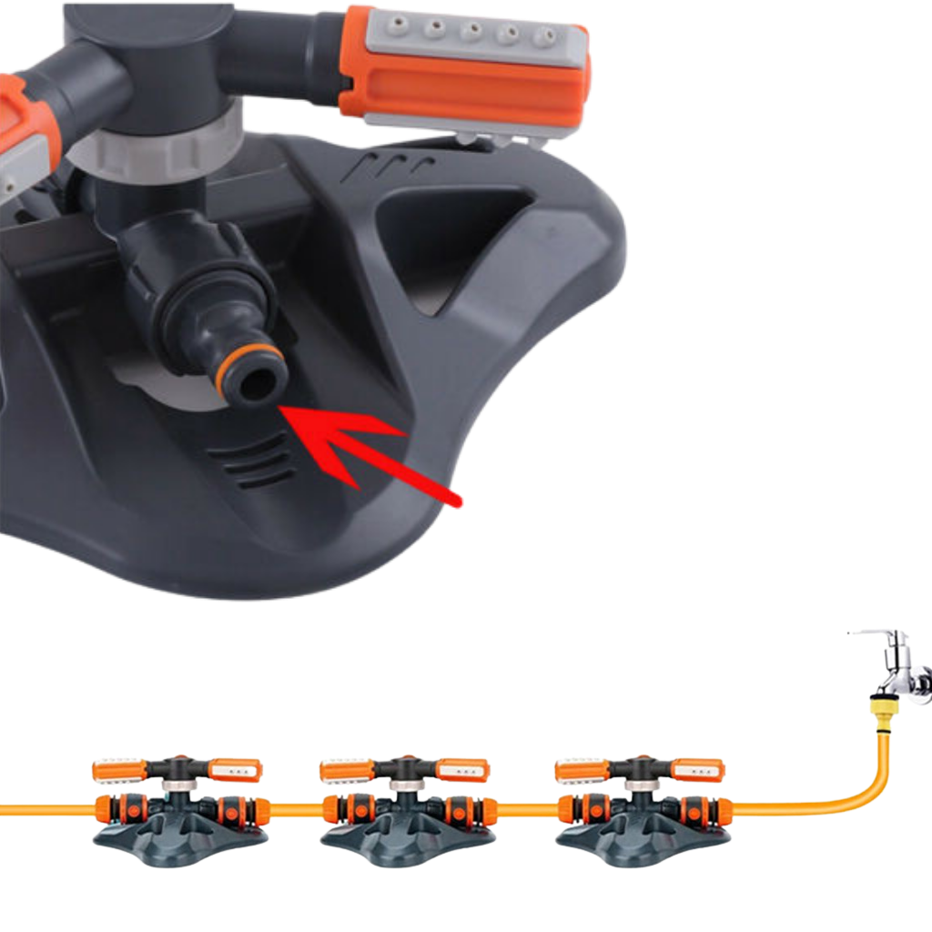 Adjustable 360° Sprinkler Device