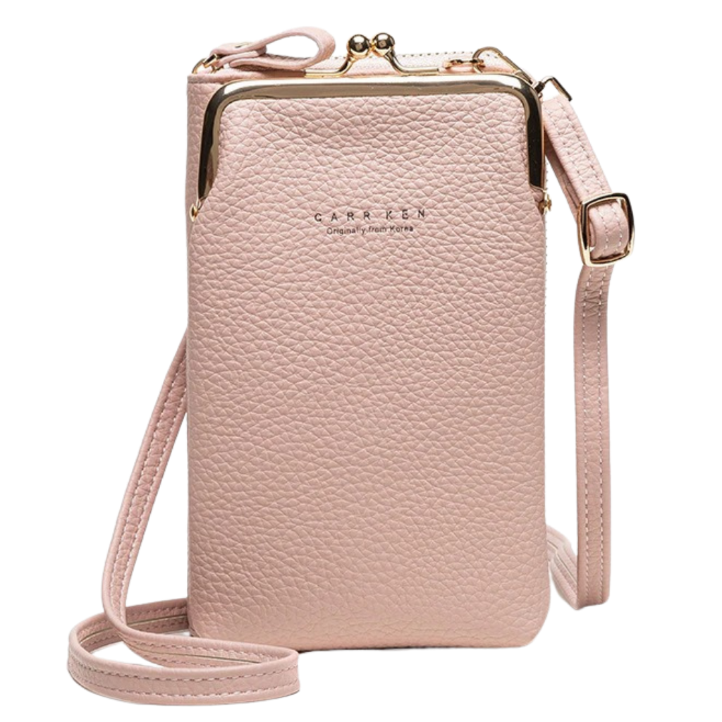 Crossbody bag with removable strap