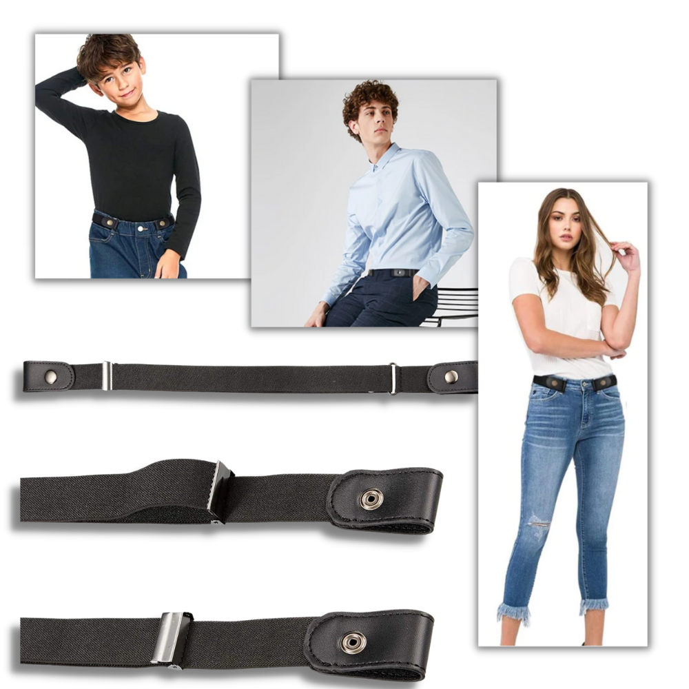 Buckle Free Elastic Belt