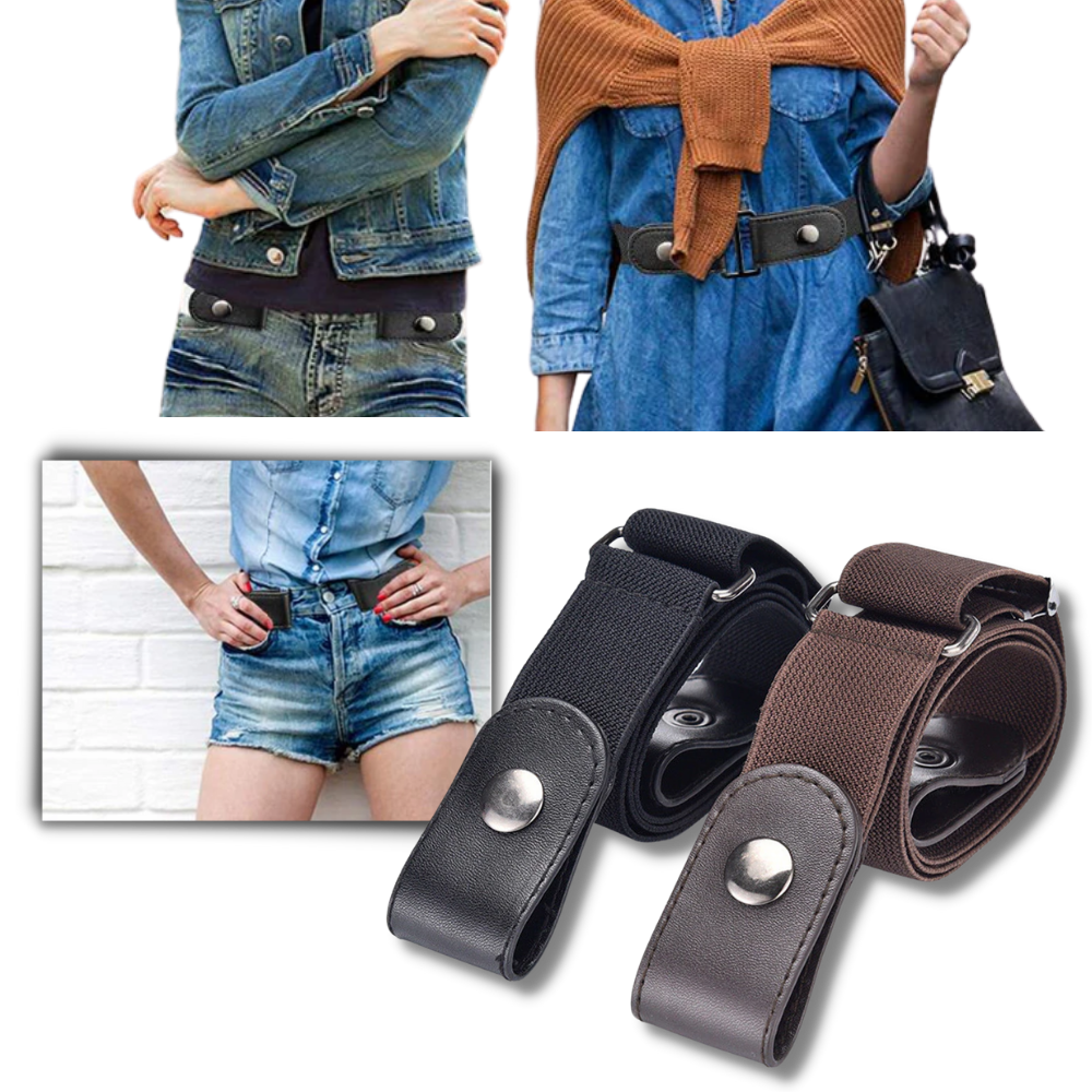 Buckle Free Elastic Belt