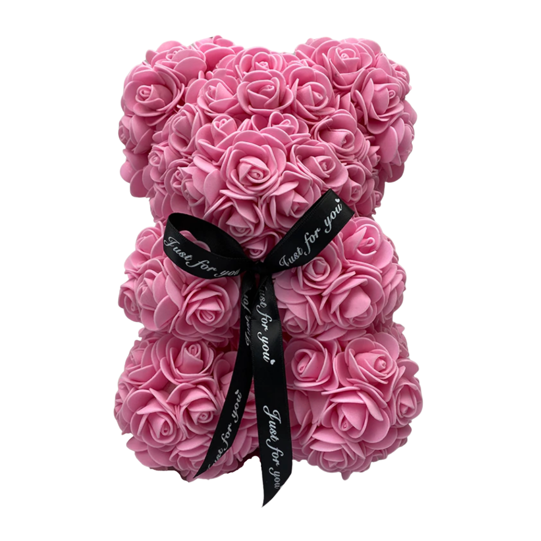 Roses teddy bear