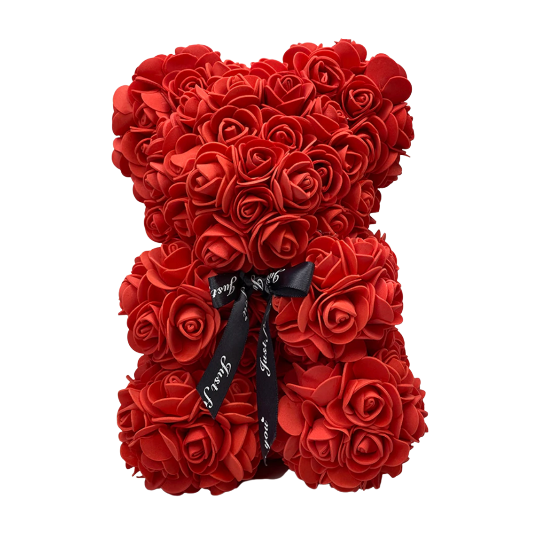 Roses teddy bear