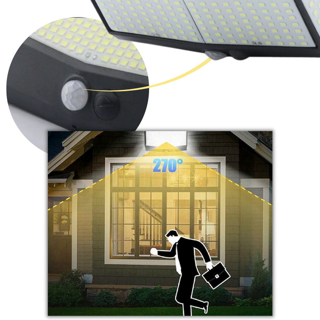 468 LED outdoor Solar Light
