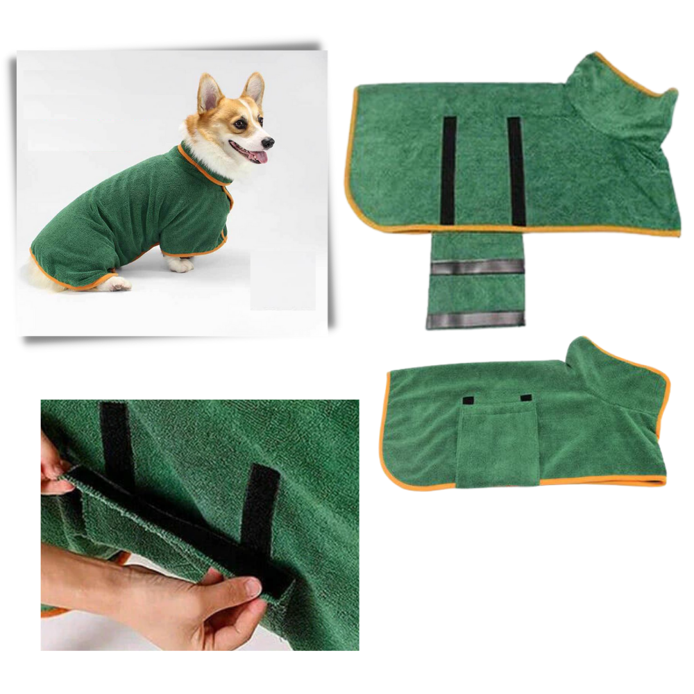 Super Absorbent Pet Bathrobe