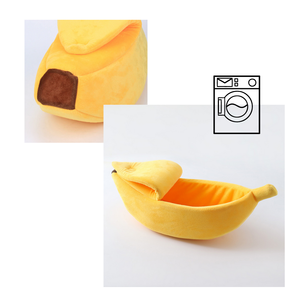 Banana Shaped Pet Bed