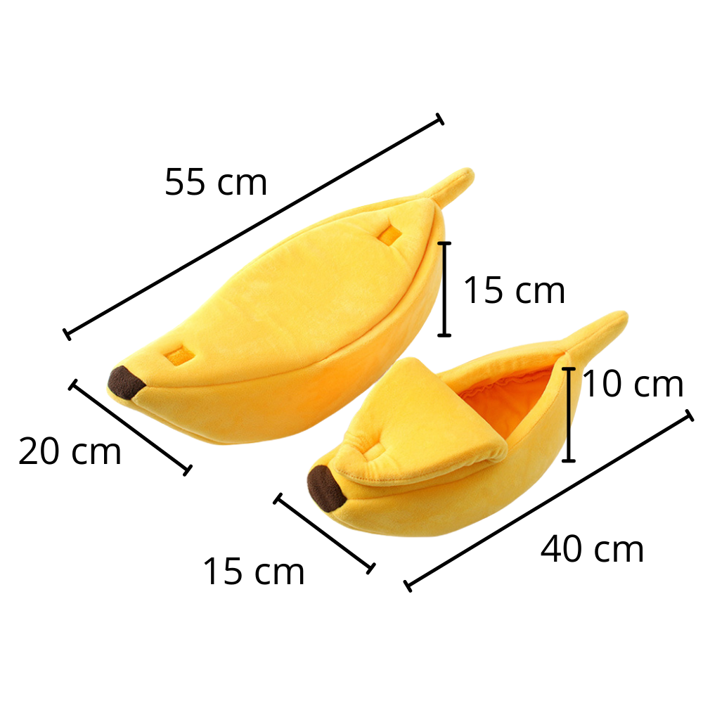 Banana Shaped Pet Bed