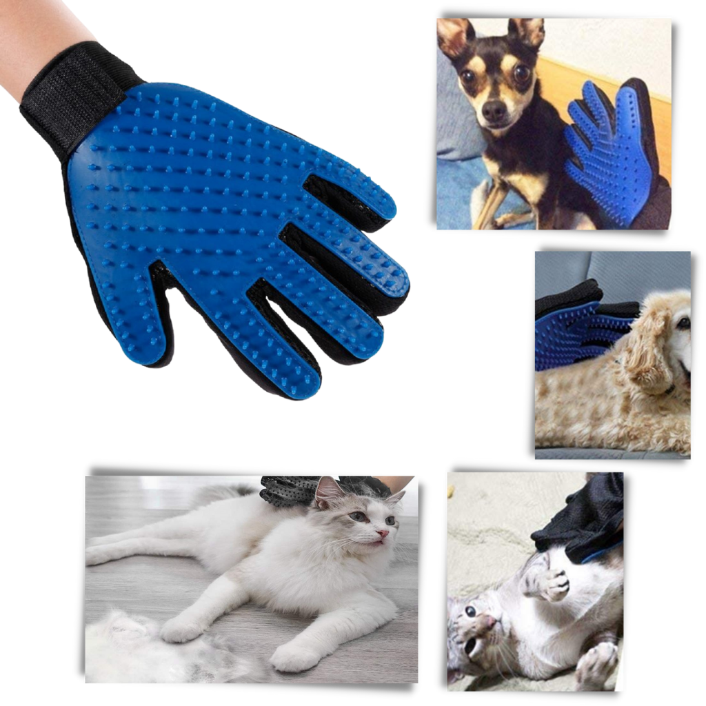 Pet Grooming Gloves (Pair)