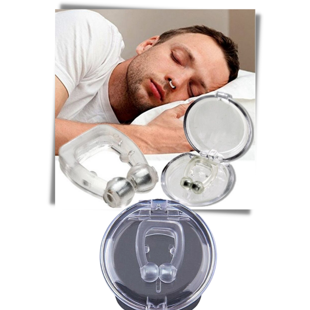 Nose plug to stop snoring