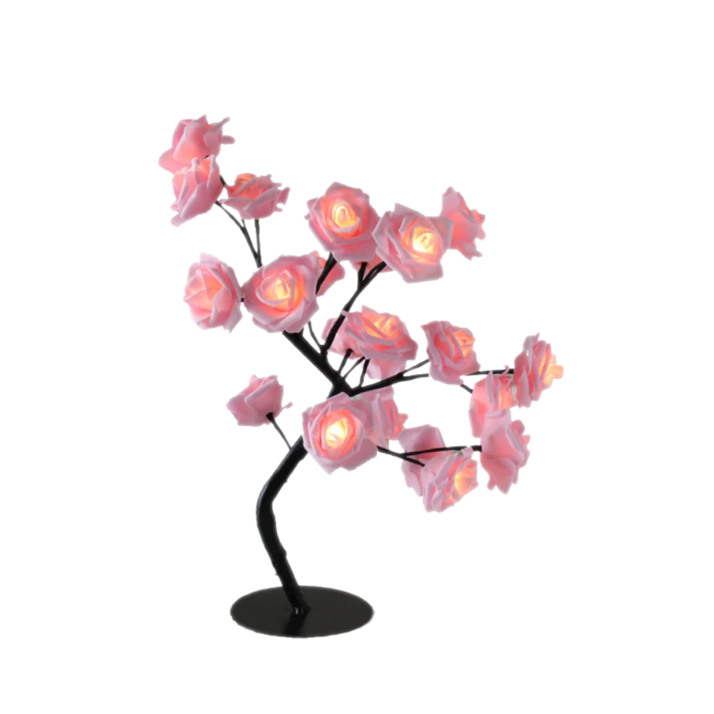 Delightful Rose Tree Lamp