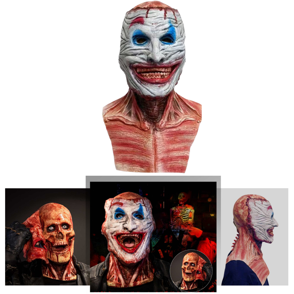 Realistic Halloween Horror Double Mask  - Ozerty