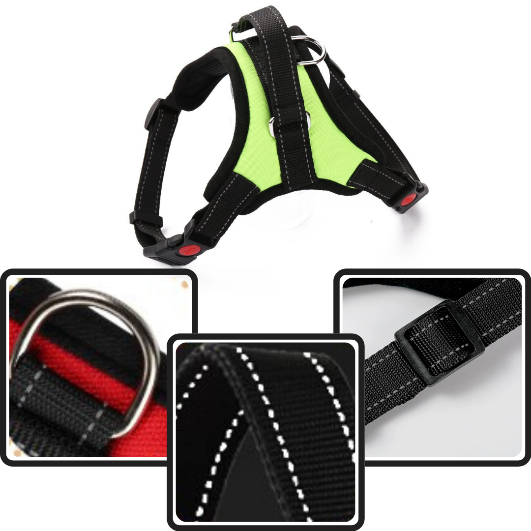 Reflective Adjustable saddle Dog Harness