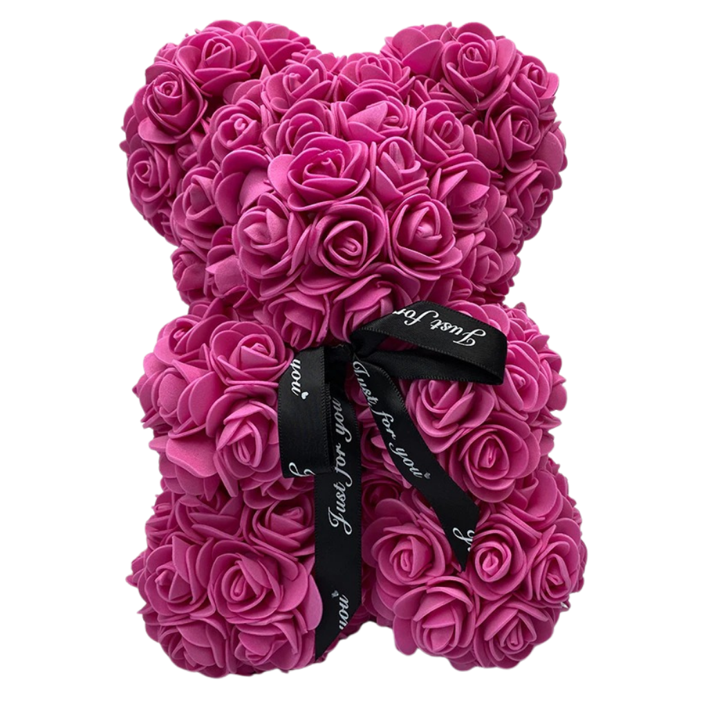 Roses teddy bear