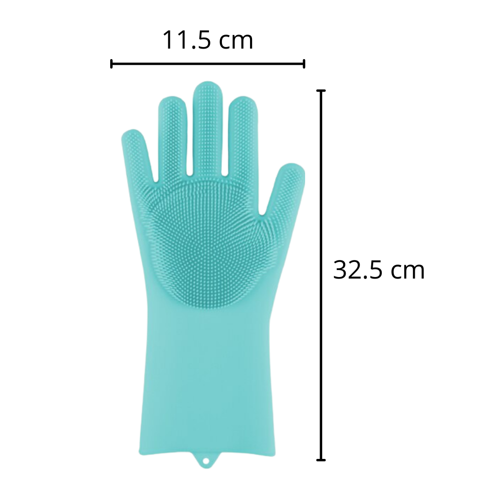 Multi-Purpose Silicone Washing-Up Gloves