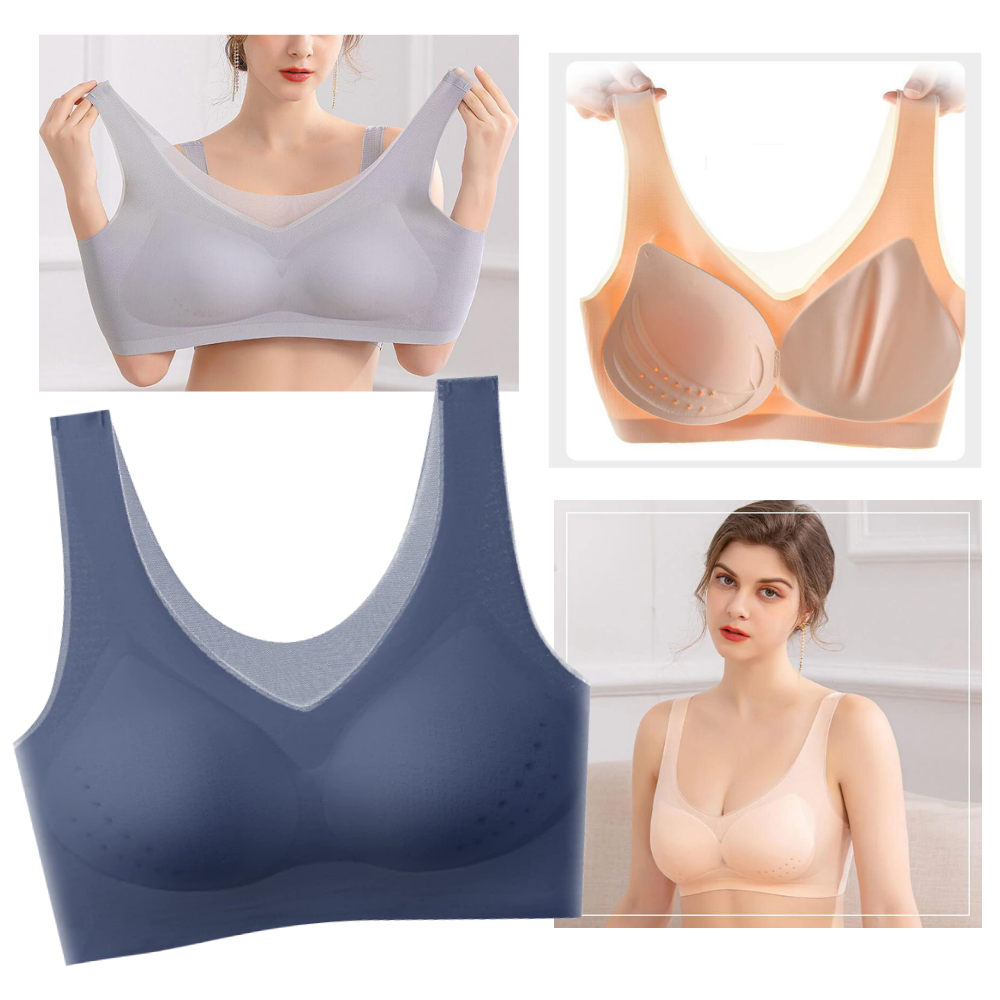 Ultra-Thin Ice Silk Seamless Bra -