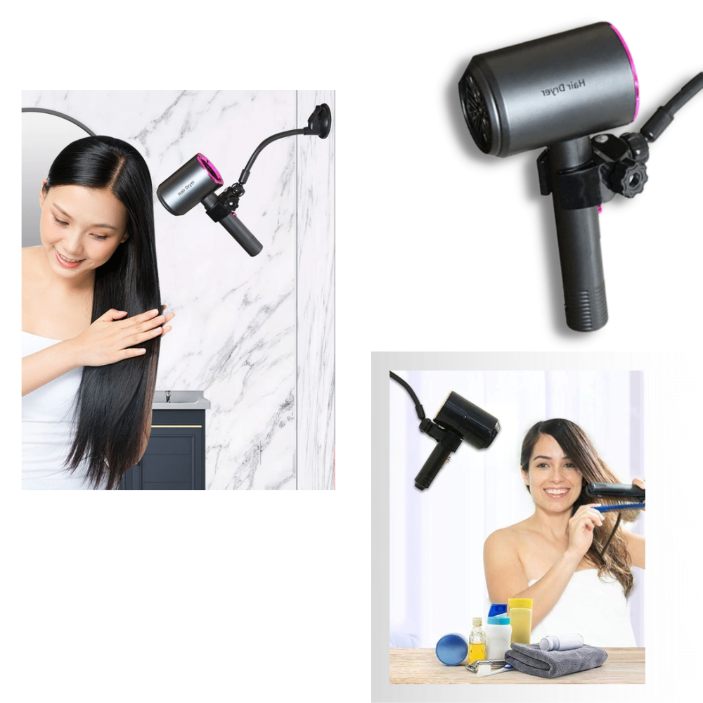 Hands-Free Hair Dryer Holder