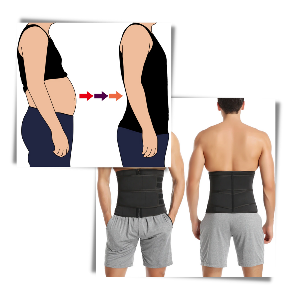 Double Strap Sauna Waist Trainer