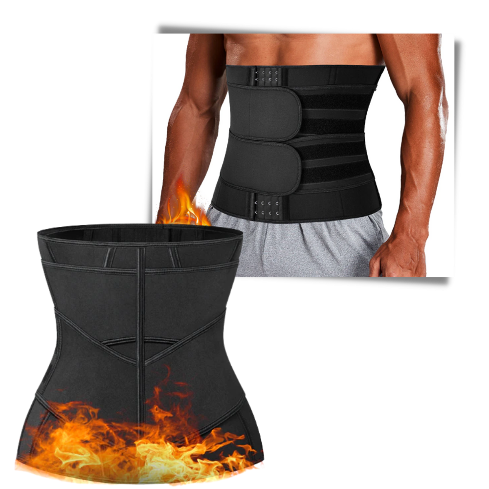 Double Strap Sauna Waist Trainer