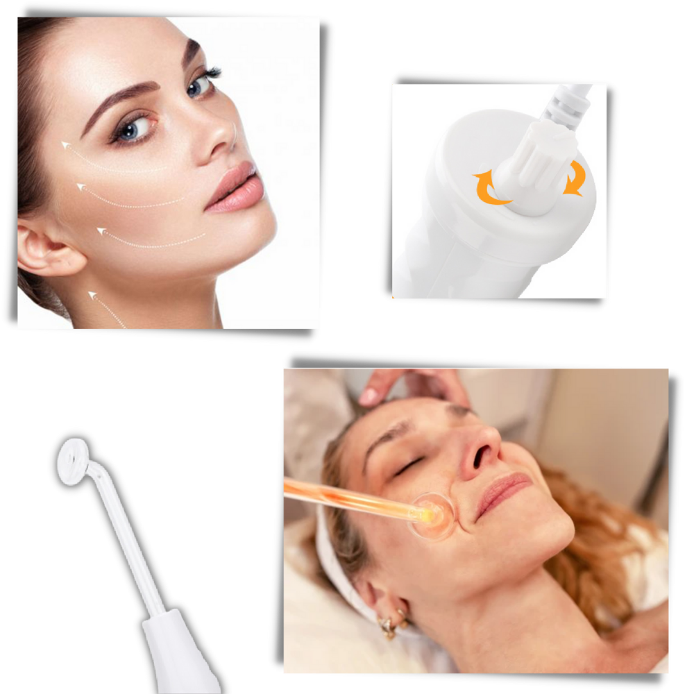 Anti-ageing skin light therapy device