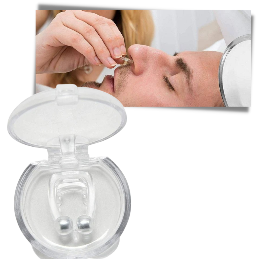 Nose plug to stop snoring