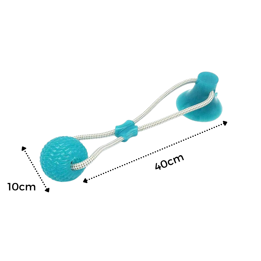 Suction Cup Dog Pull Ball Toy