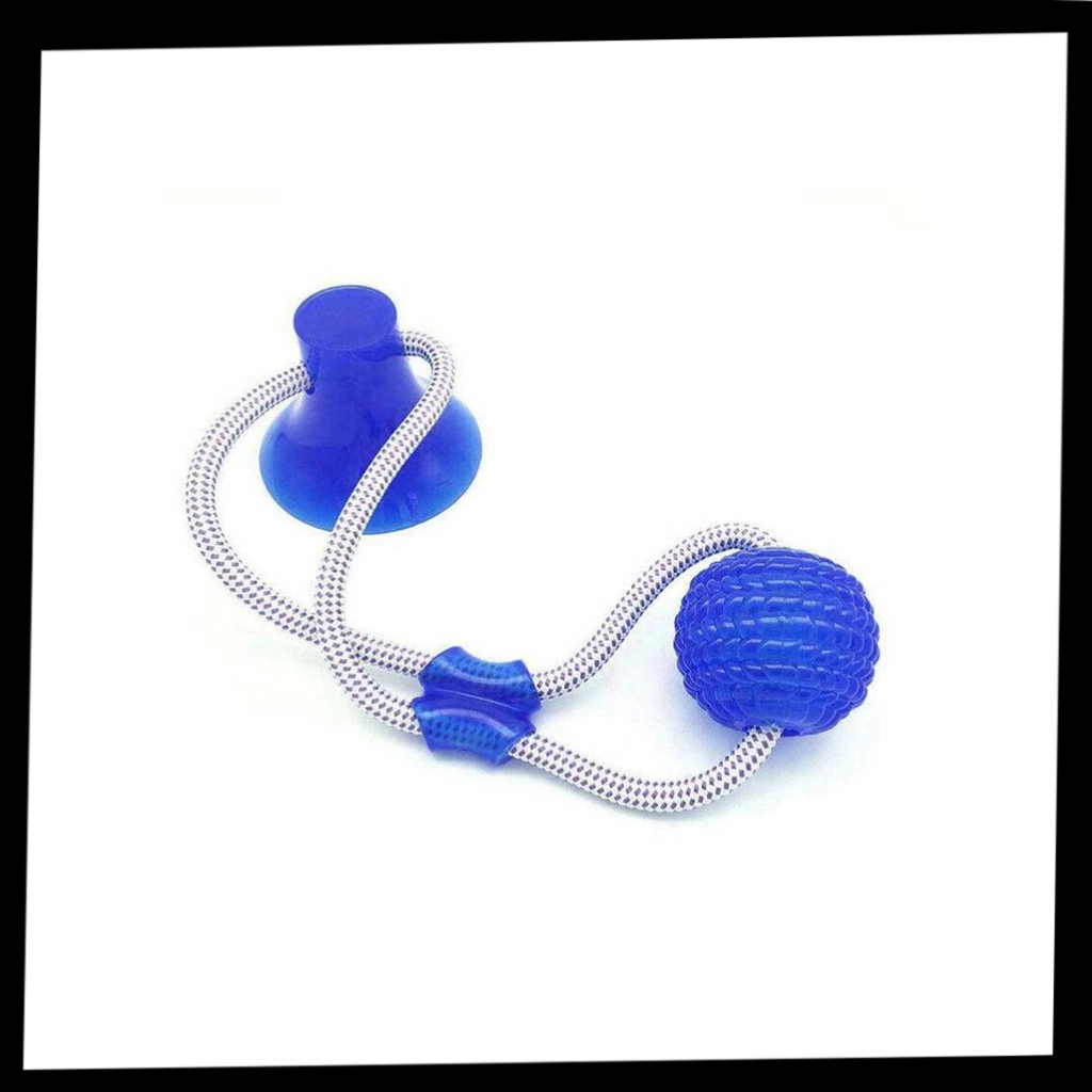 Suction Cup Dog Pull Ball Toy