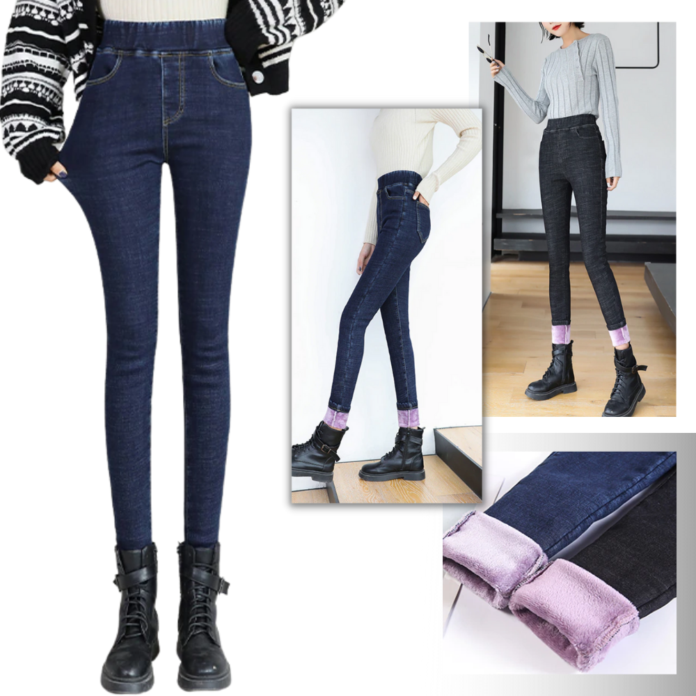 Women's Thermal Fleecy Jeggings -