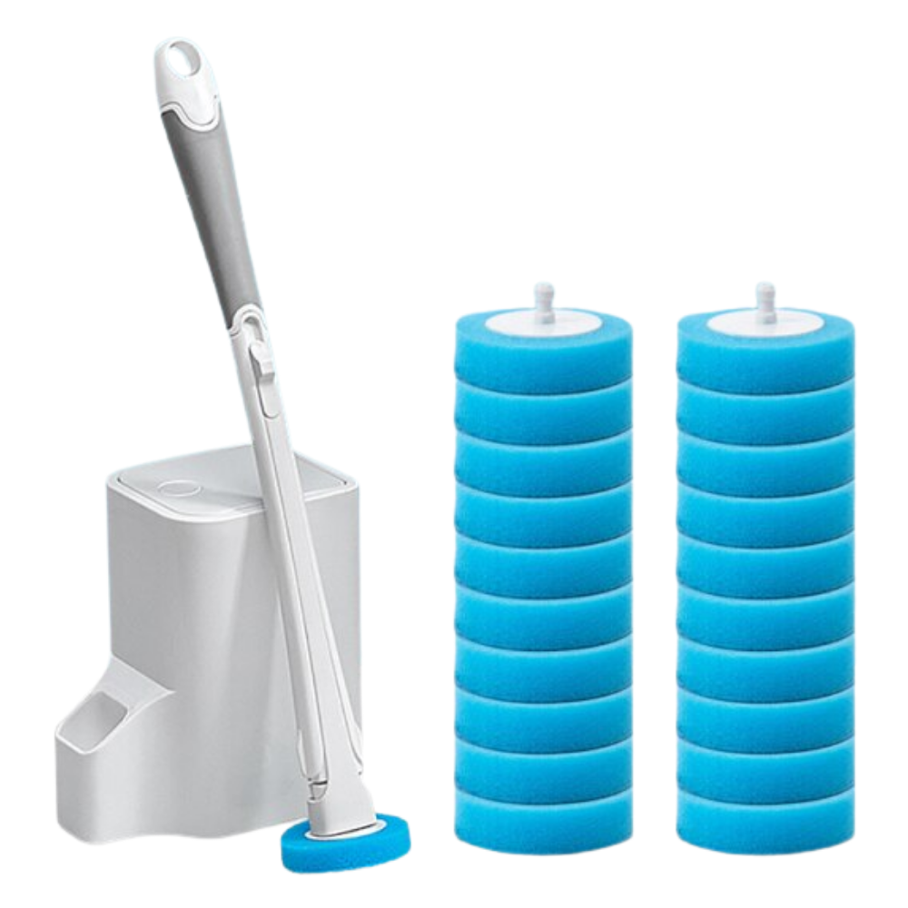 Disposable Toilet Brush Set