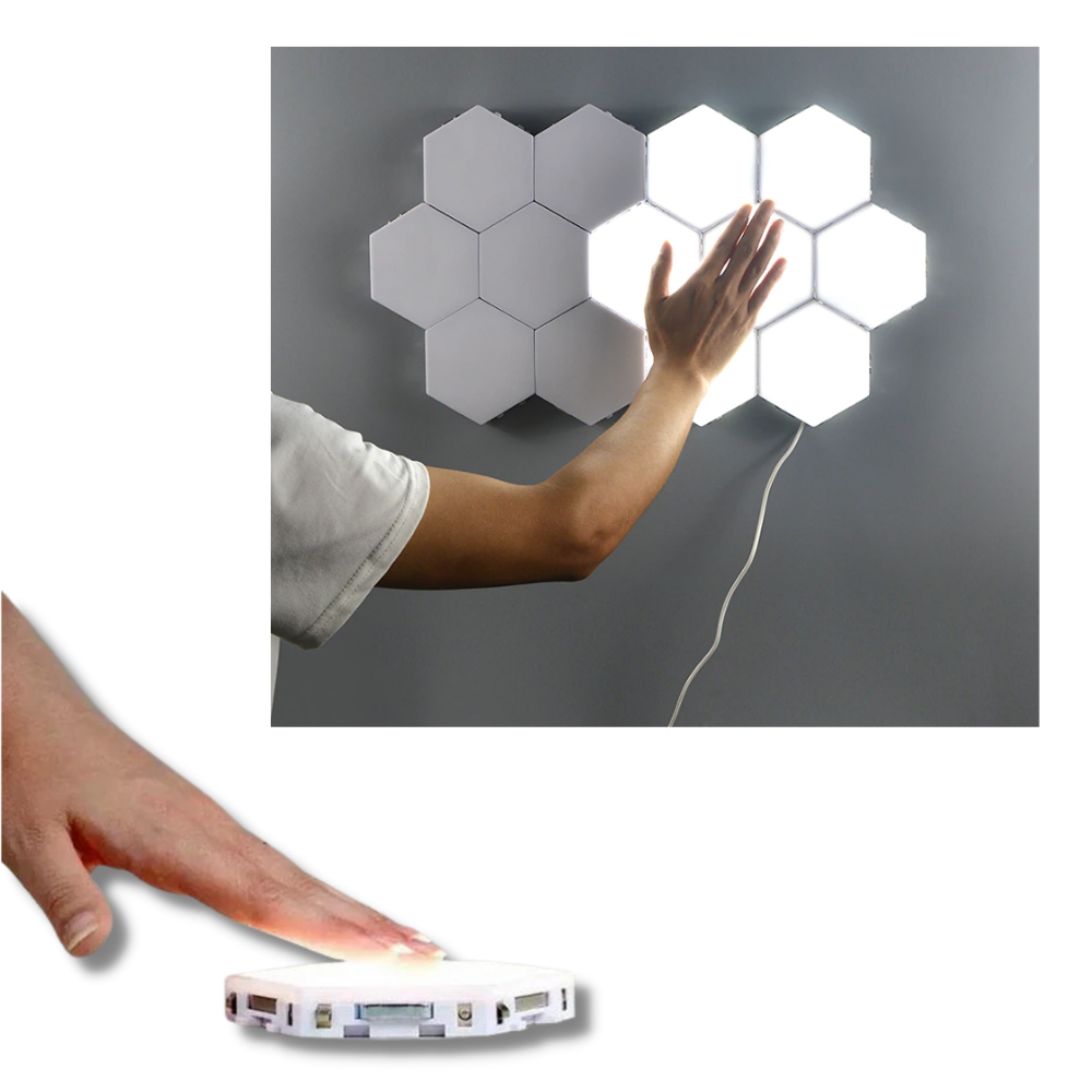 Pack of 3 Modular Touch Lights