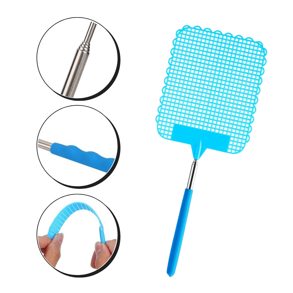 Telescopic fly swatter