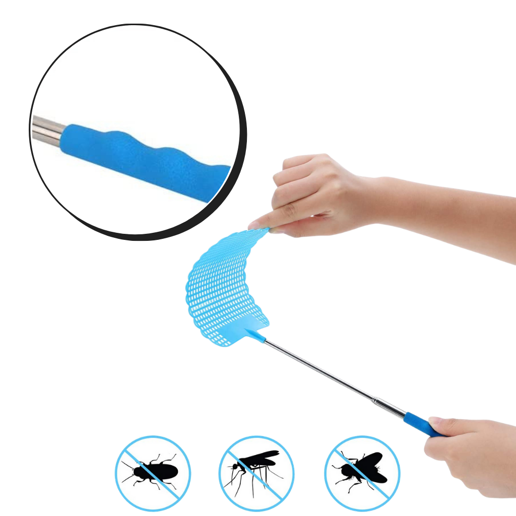 Telescopic fly swatter