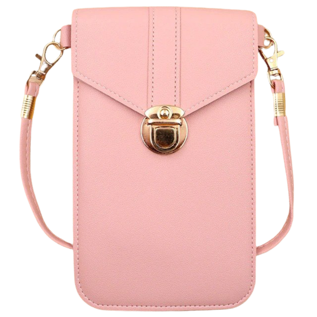 Touchscreen phone crossbody bag