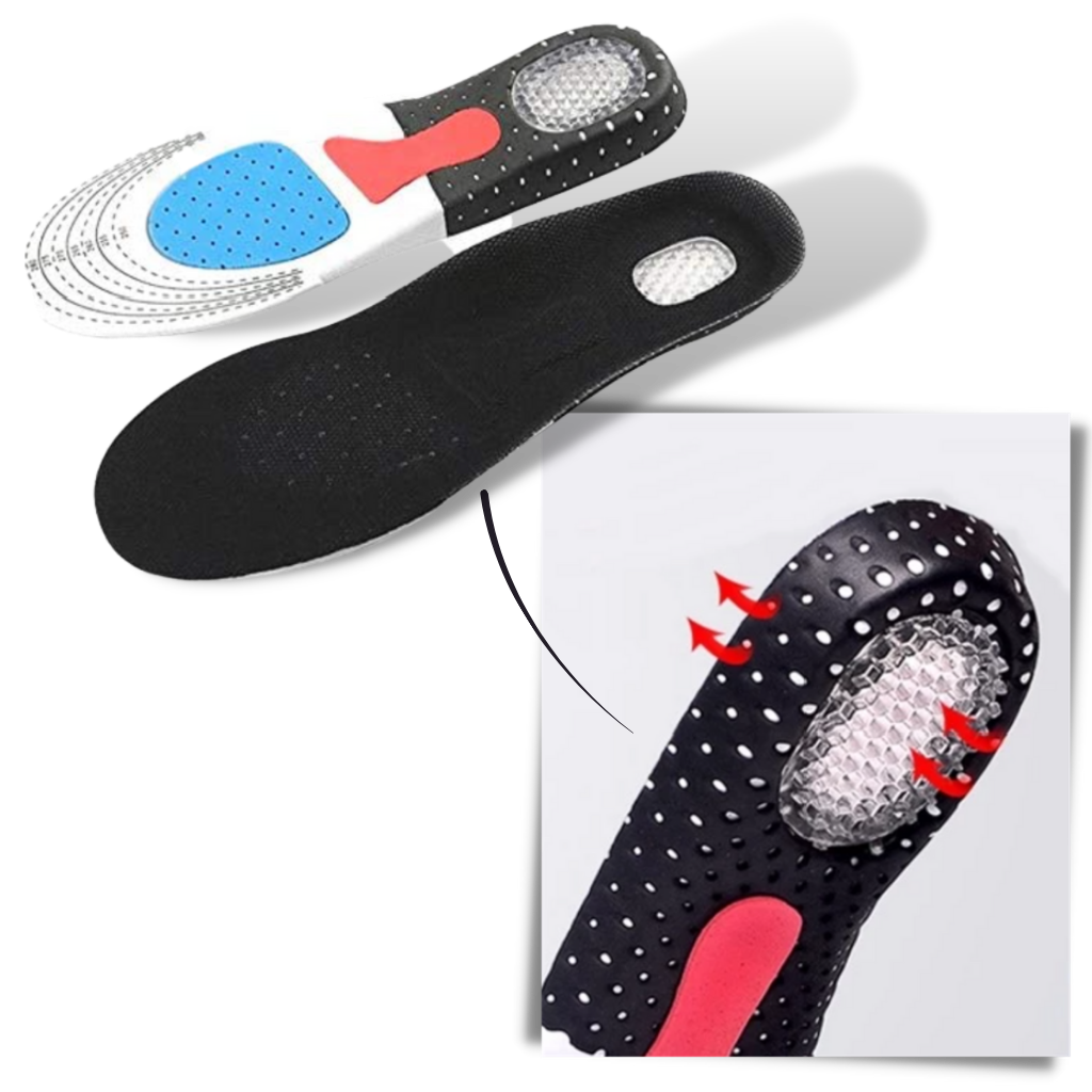 Unisex Gel Insoles for Running Shoes